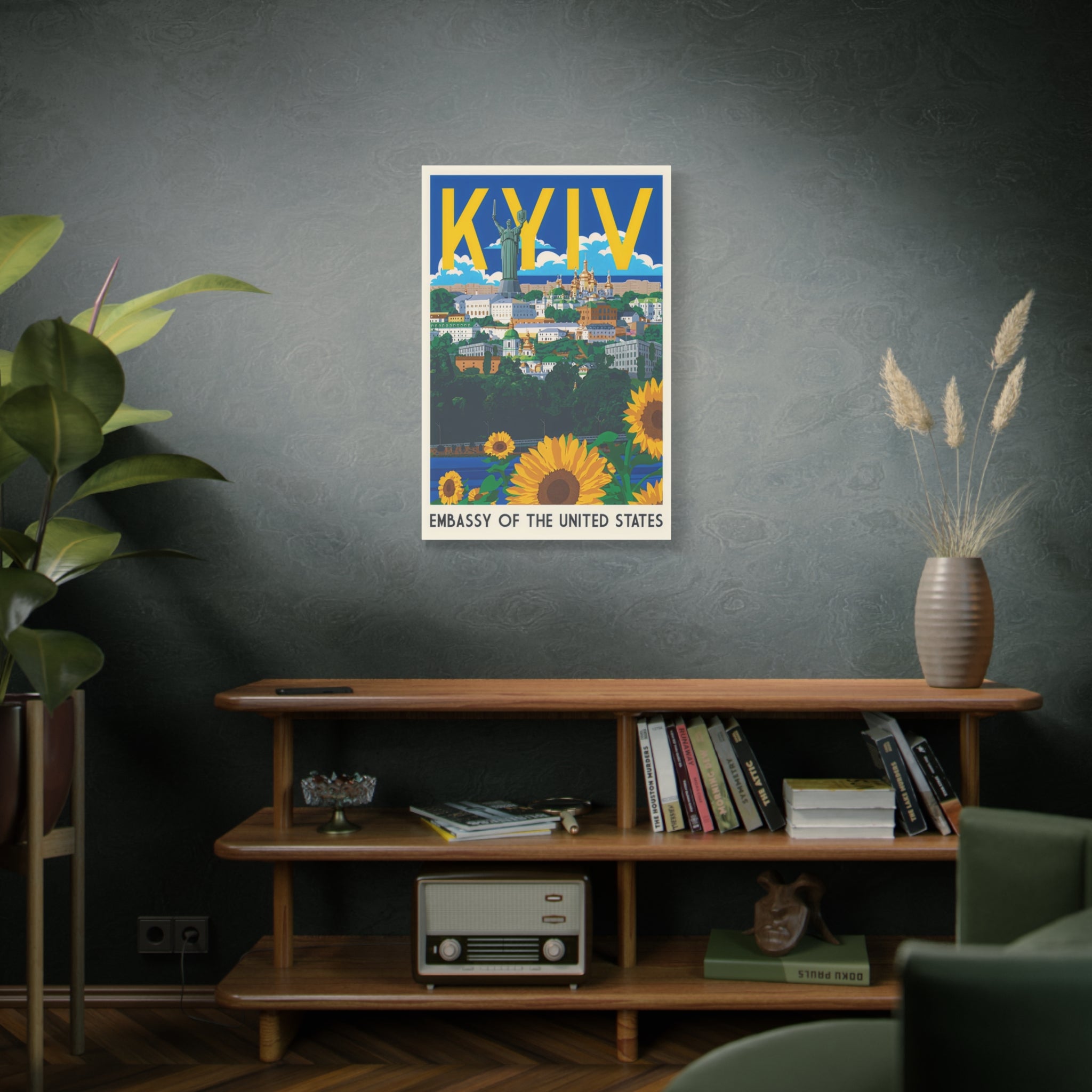 Kyiv Embassy Canvas Wrap
