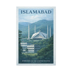 Islamabad Embassy Wrapped Canvas