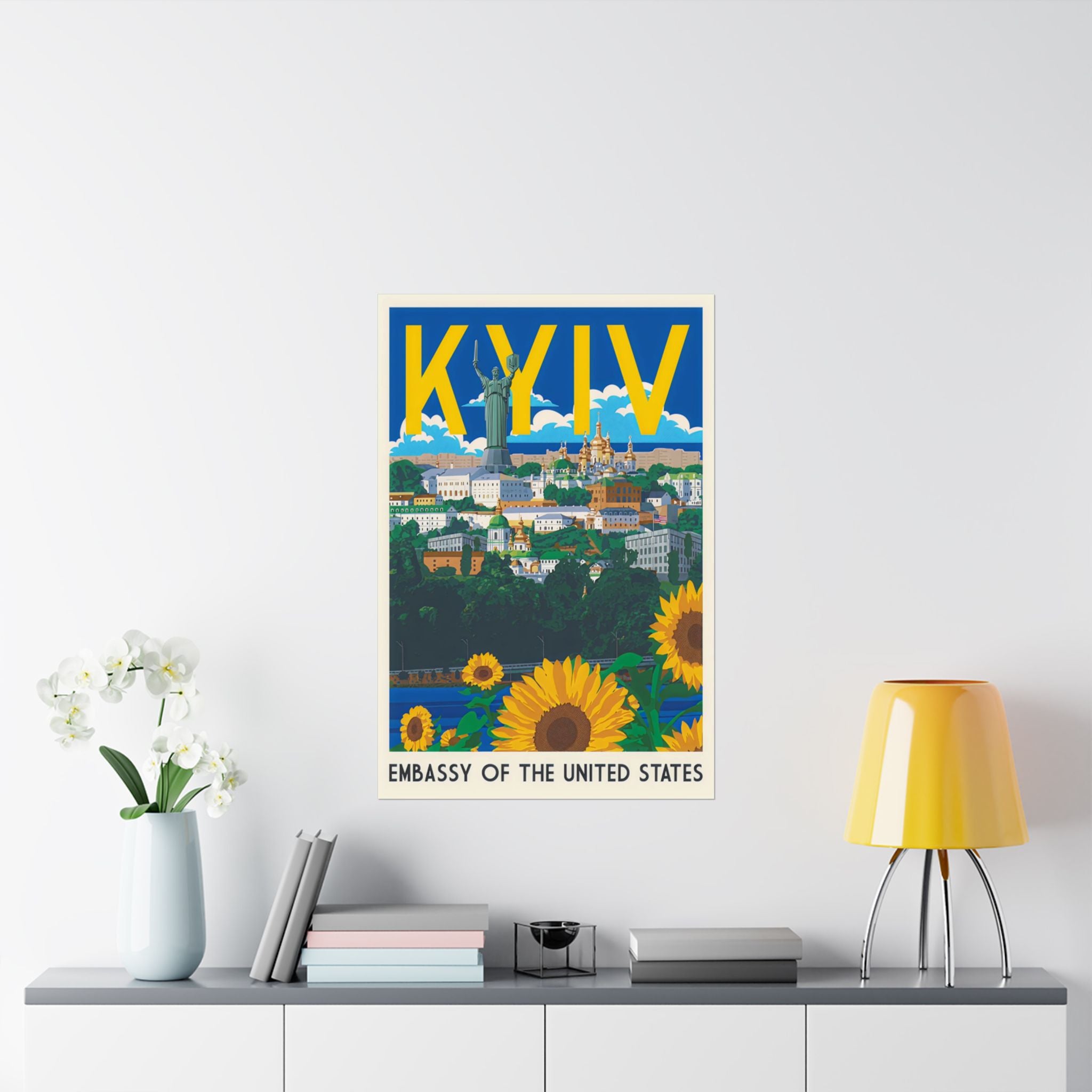 Kyiv Embassy Matte Vertical Poster