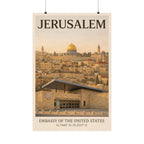 Jerusalem Embassy Poster