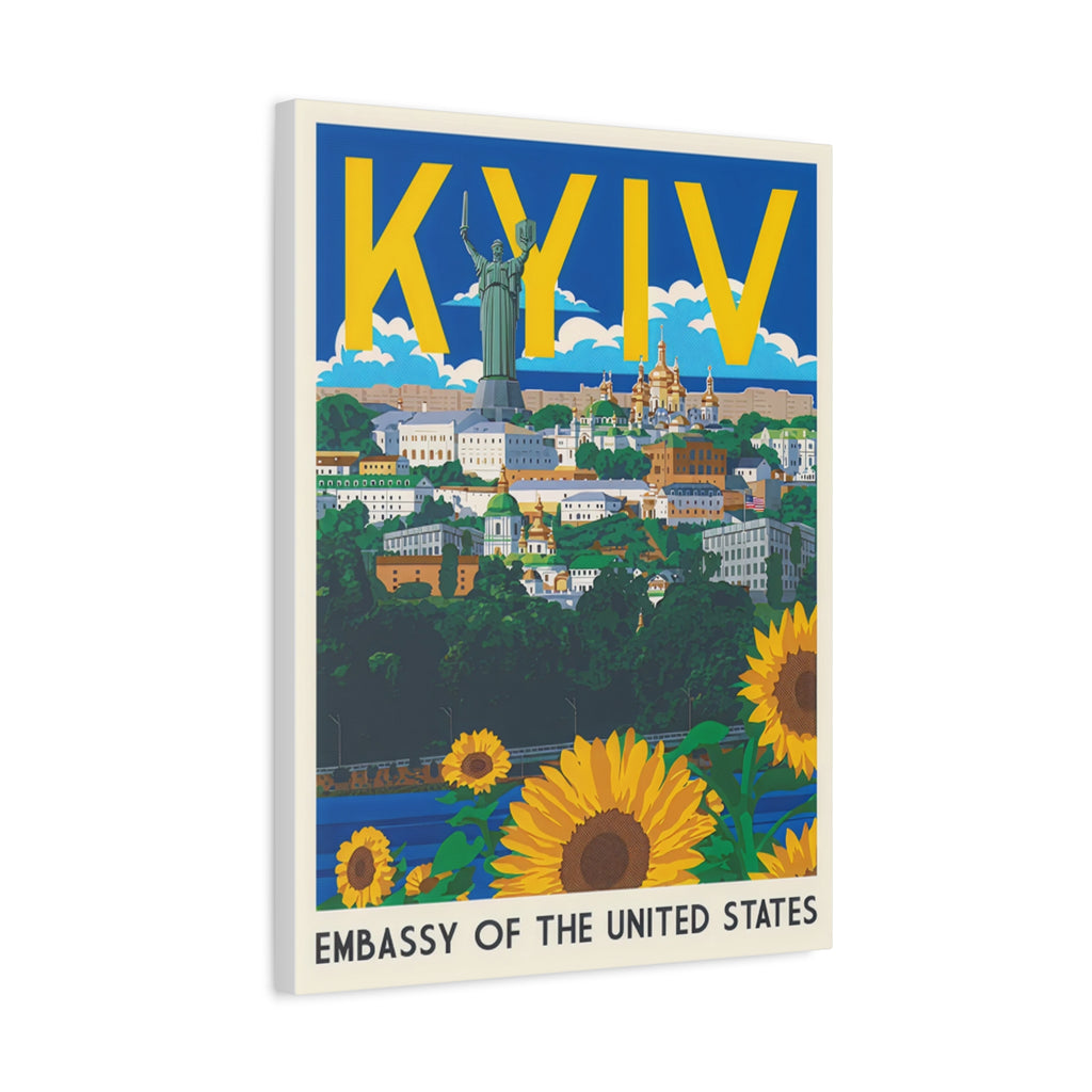 Kyiv Embassy Canvas Wrap