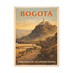 Bogotá Embassy Wrapped Canvas