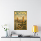 London Embassy Matte Vertical Poster