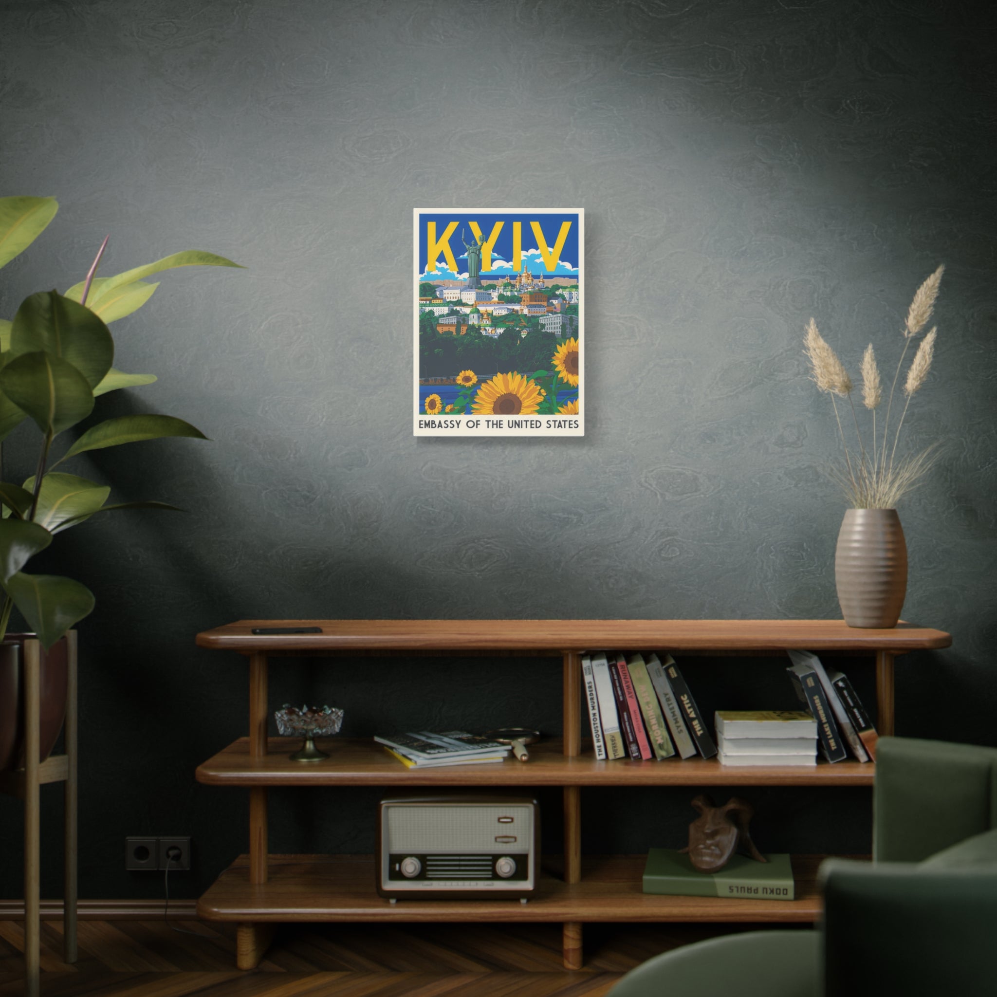 Kyiv Embassy Canvas Wrap