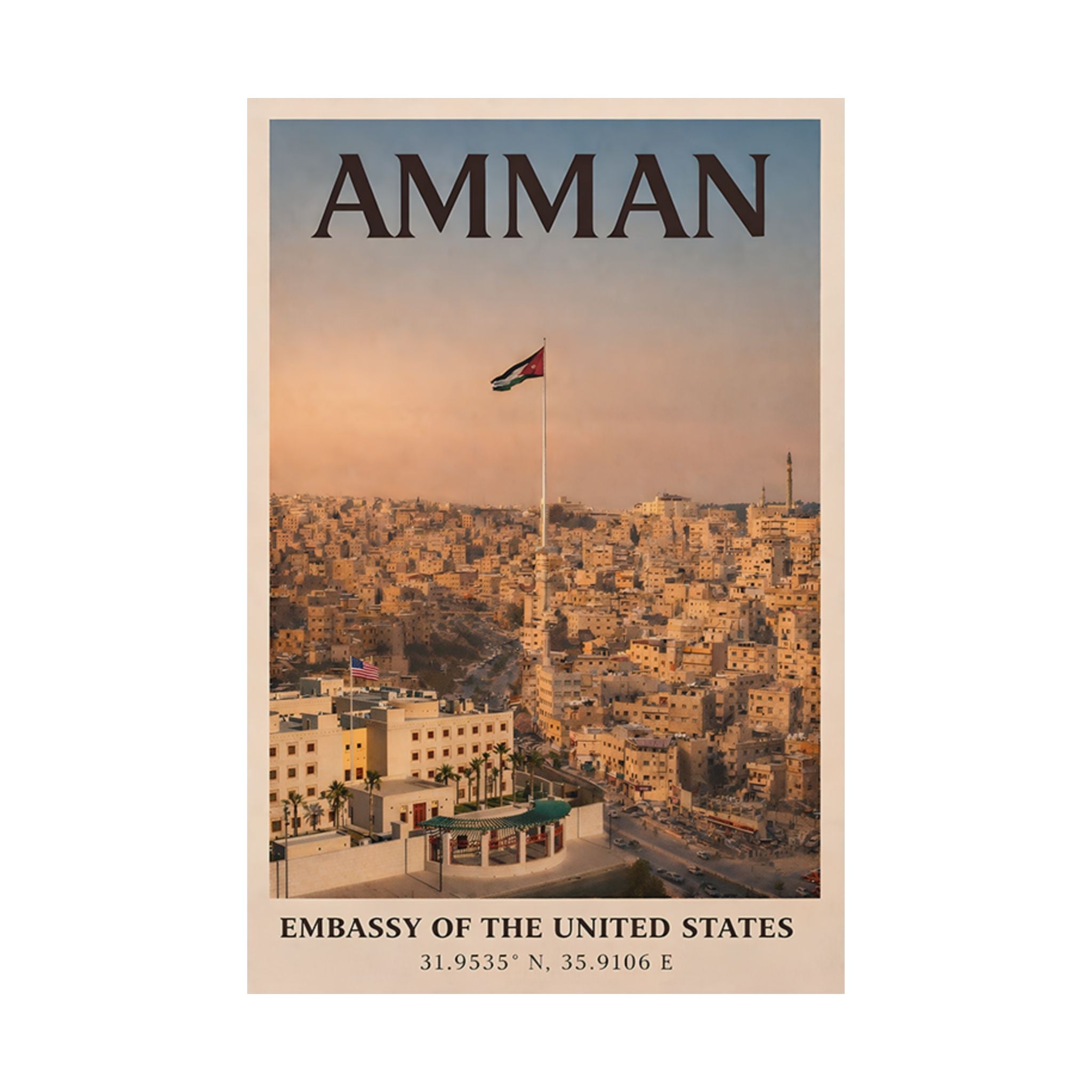 Amman Embassy Poster
